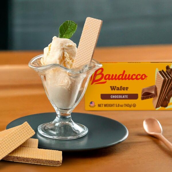 Bauducco Chocolate Wafers - Crispy Wafer Cookies With 3 Deli...