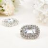 Elegant Alloy Rhinestone Shoe Decorations - Crystal Shoe Buc...