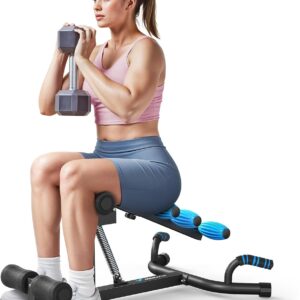 MERACH Deep Squat Machine for Women, Adjustable Glutes Train...