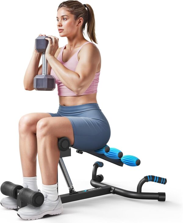 MERACH Deep Squat Machine for Women, Adjustable Glutes Train...