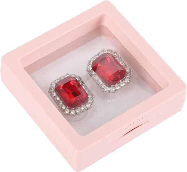 Rectangle Crystal Rhinestone Gems, 16 Assorted Colors, for D...