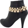 Women Fashion Jewelry Boot Bracelet Mesh Metal Chain Links H...