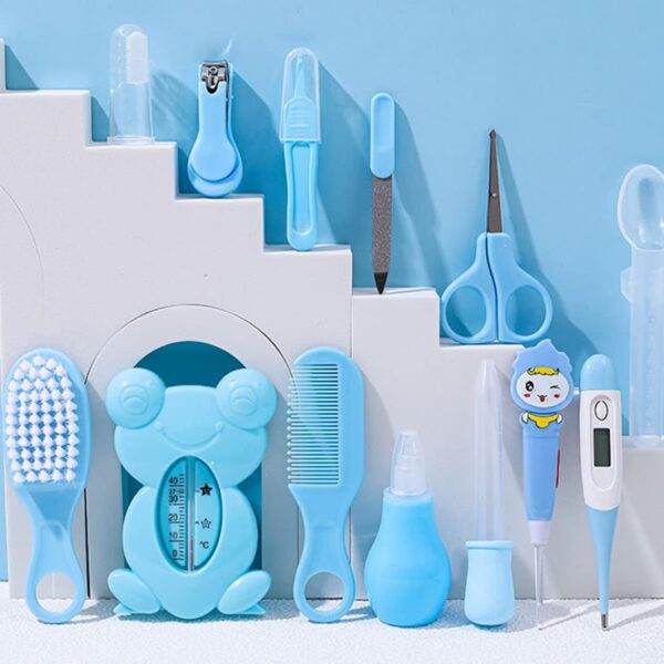 Baby Healthcare and Grooming Kit Baby Nasal Aspirator Nail C...