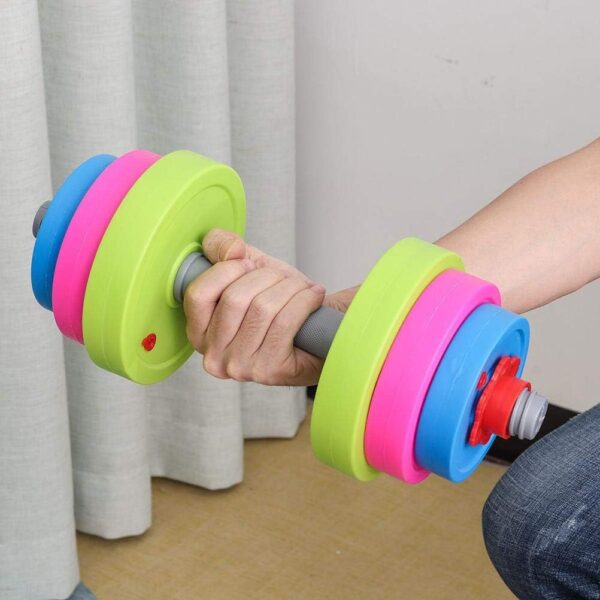 Kids Workout Dumbbell Weights Set - Toddler Toy Gym Equipmen...