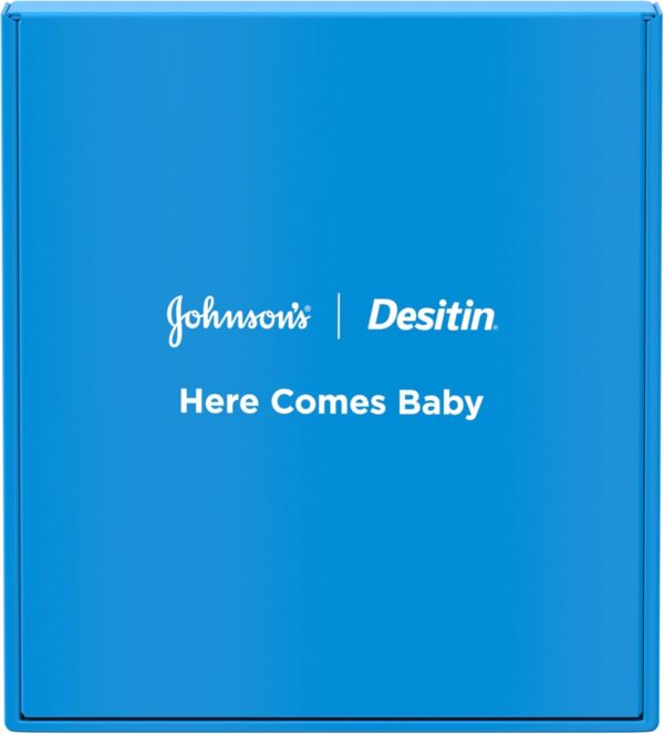 Johnson's Baby Here Comes Baby Gift Set, Baby Essentials for...