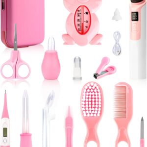 Baby Grooming and Healthcare Kits with Baby Nasal Aspirator,...