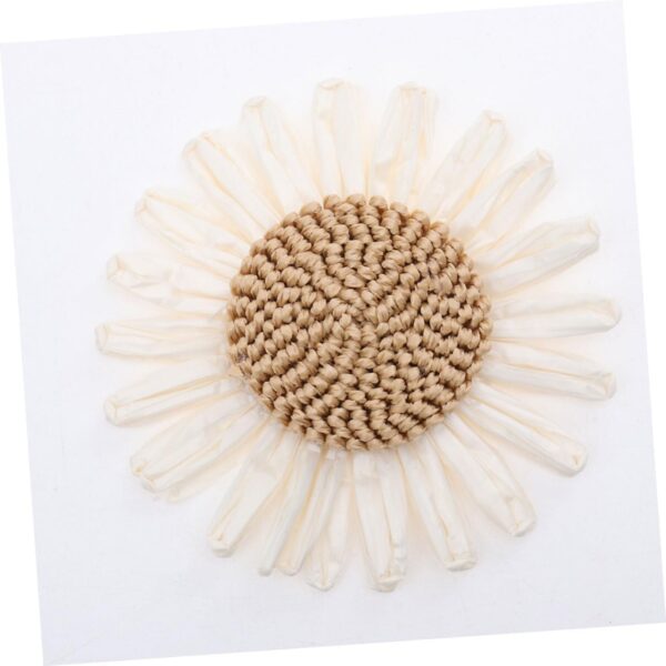Uonlytech DIY Flower Jewelry Shoe Clips Flower Embroidered P...