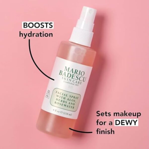 Mario Badescu Facial Spray with Aloe, Herbs and Rose Water f...