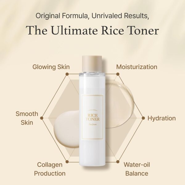 I'm from Rice Toner for Sensitive Skin, Rice Extract from Ko...