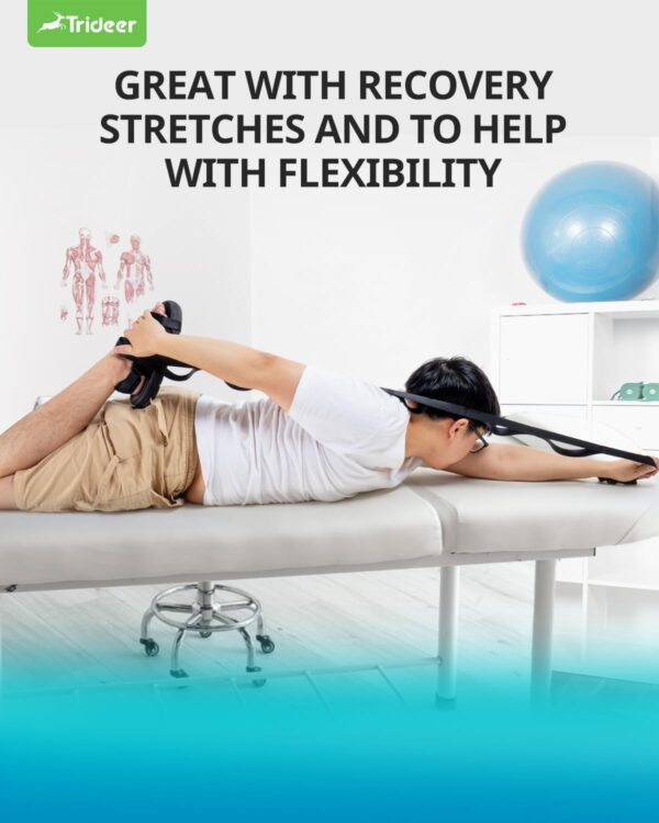 Trideer Stretching Strap Yoga Strap Physical Therapy for Hom...