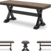 Signature Design by Ashley Wildenauer Farmhouse 50" Dining B...