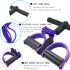 Multifunction Tension Rope, 6-Tube Elastic Yoga Pedal Puller...