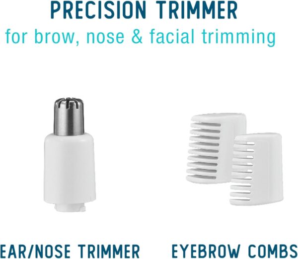 Conair All-in-1 Facial Hair Trimmer for Women, Perfect for F...