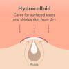 Rael Pimple Patches, Miracle Invisible Spot Cover - Hydrocol...