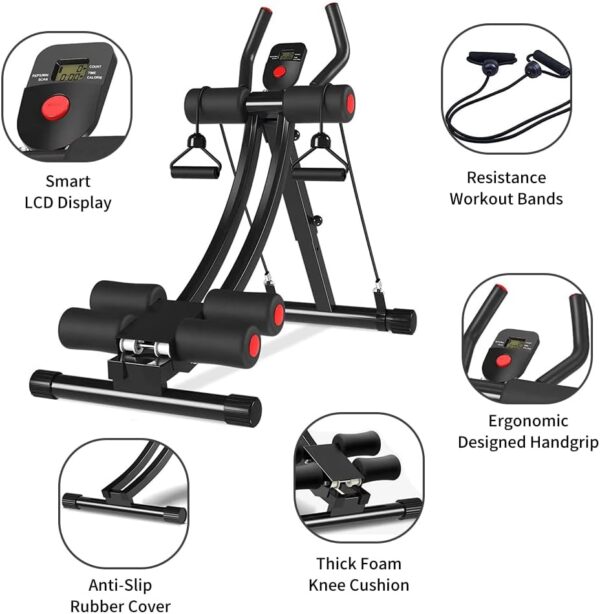 Fitlaya Fitness Core & Abdominal Trainers AB Workout Machine...