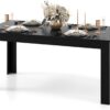 Giantex Dining Table for 6, Rectangular Kitchen Table with 3...