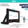 21 feet Inflatable Outdoor Projector Movie Screen - Blow Up ...