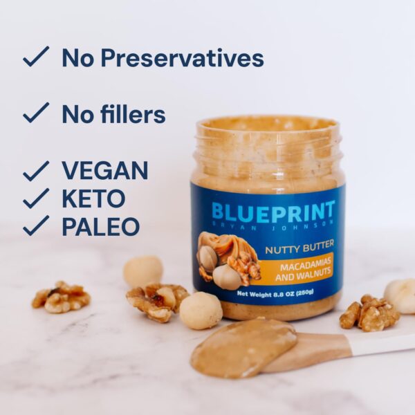 Blueprint Bryan Johnson Nutty Butter – Chunky Macadamia Nut ...