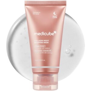medicube Collagen Overnight Wrapping Peel Off Facial Mask Pa...