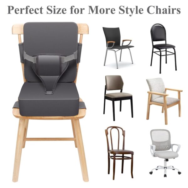 Toddler Booster Seat for Dining Table, Non-Slip Kitchen Chai...