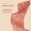 HANNI Extra-Long Shower Scarf, Japanese-Inspired Exfoliating...