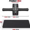 Ab Roller Wheel, Abs Workout Equipment for Abdominal & Core ...
