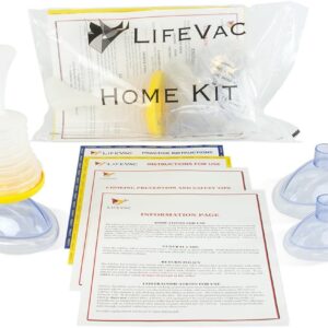 LifeVac Home Kit - Portable Suction Rescue Device, First Aid...
