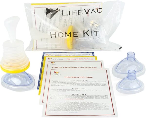LifeVac Home Kit - Portable Suction Rescue Device, First Aid...
