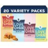 LOVE CORN Fab Four - Sea Salt, BBQ, Salt & Vinegar, Hot Spic...