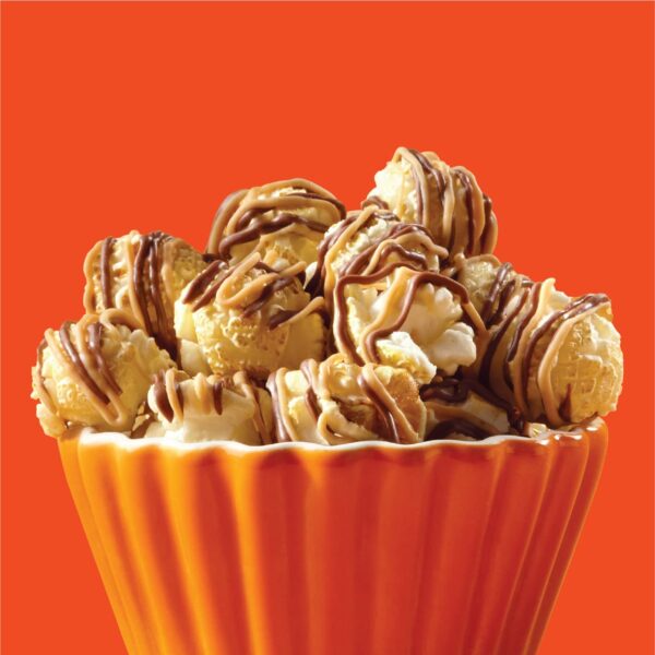 Reese's Popcorn, 5.25oz Grocery Sized Bag, Popcorn Drizzled ...
