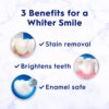 Crest 3D White Advanced Luminous Mint Teeth Whitening Toothp...