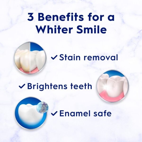 Crest 3D White Advanced Luminous Mint Teeth Whitening Toothp...