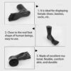 AUEAR, Black Mannequin Foot Sock Display Ankle Bracelet Mold...