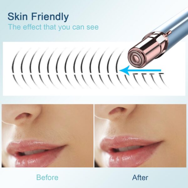 Facial Hair Removal for Women, Electric Painless Facial Hair...