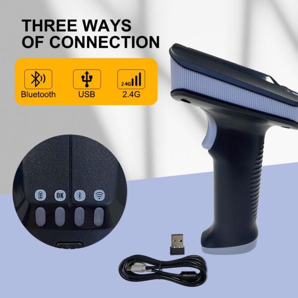 YANZEO SR290 UHF RFID Reader Handheld Terminal Barcode Scann...