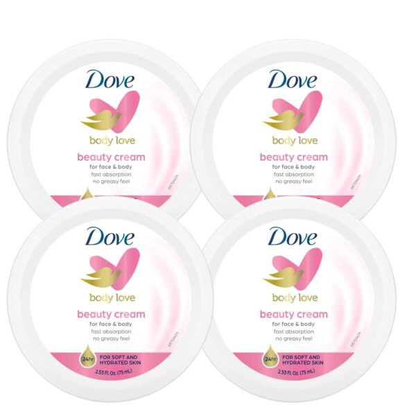 Dove Nourishing Body Care, Face, Hand, and Body Beauty Cream...