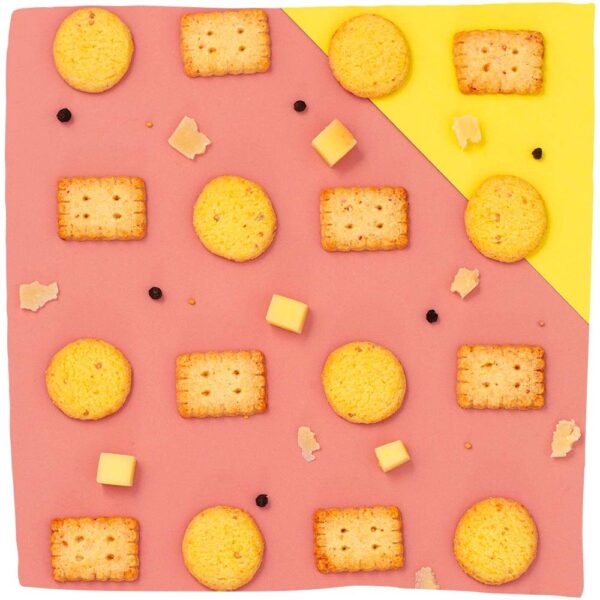 Michel et Augustin Gourmet Crackers Variety Pack: 2 Parmesan...