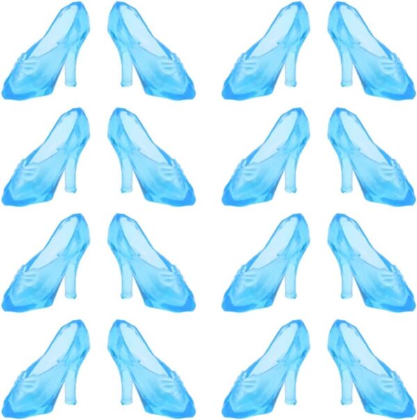 TOYANDONA 30 Pairs Doll Shoes, Fashion Doll High Heels Shoes...