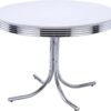 Coaster Home Furnishings Retro 1950s Soda Fountain Diner 5-P...