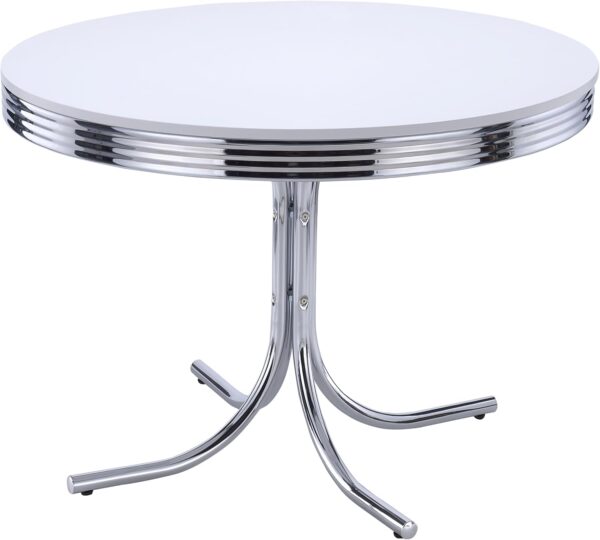 Coaster Home Furnishings Retro 1950s Soda Fountain Diner 5-P...