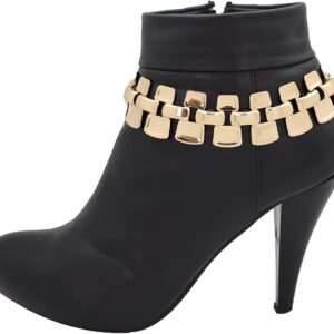 Women Fashion Jewelry Boot Bracelet Mesh Metal Chain Links H...