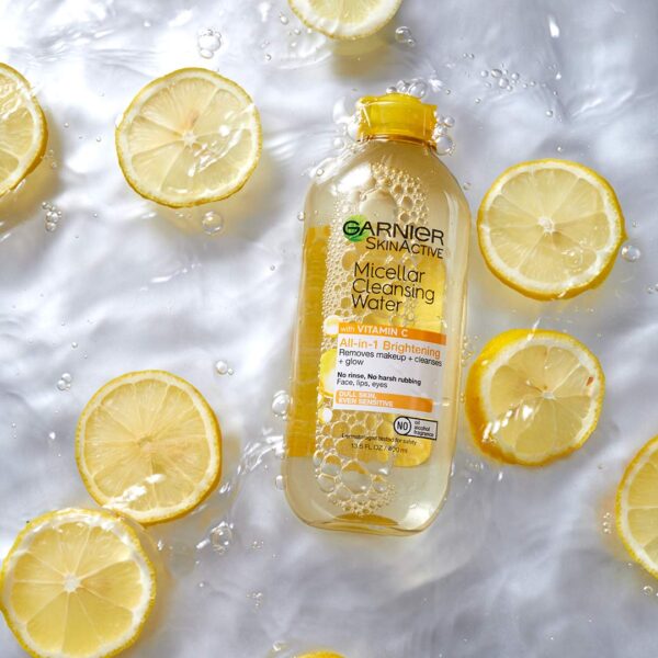 Garnier Micellar Water with Vitamin C, Facial Cleanser & Mak...
