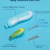 Baby Healthcare and Grooming Kit, Electric Safety Nail Trimm...