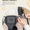 HOMEAL Booster Seat for Kitchen Chair, Breathable Toddler Bo...