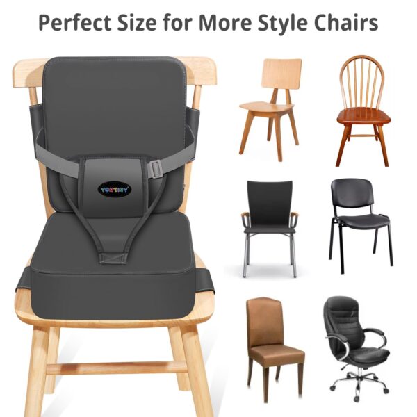 Toddler Booster Seat for Kitchen Chair, 2-in-1 Dining Table ...