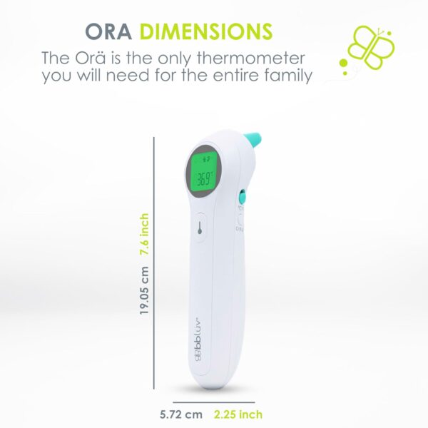 bblüv - Orä - Non-Contact Digital Infrared Thermometer, Ear ...