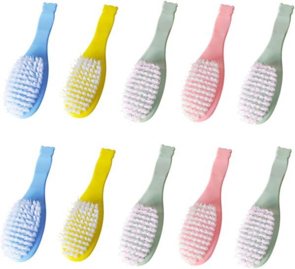 10Pcs Small Hair Brush Infant Household Baby Comfortable Bab...