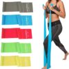 5 Pcs Professional Resistance Bands. Latex-Free, Elastic Ban...