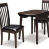 Signature Design by Ashley Hammis Round Dining Room Drop Lea...