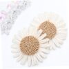 Uonlytech DIY Flower Jewelry Shoe Clips Flower Embroidered P...